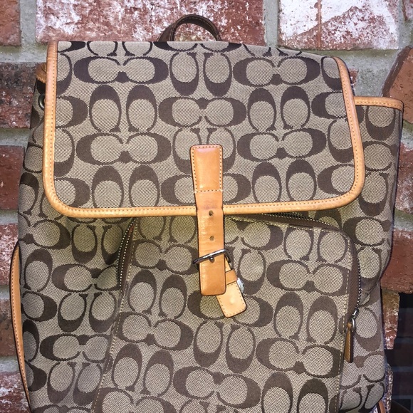 Vintage Coach backpack main image 4